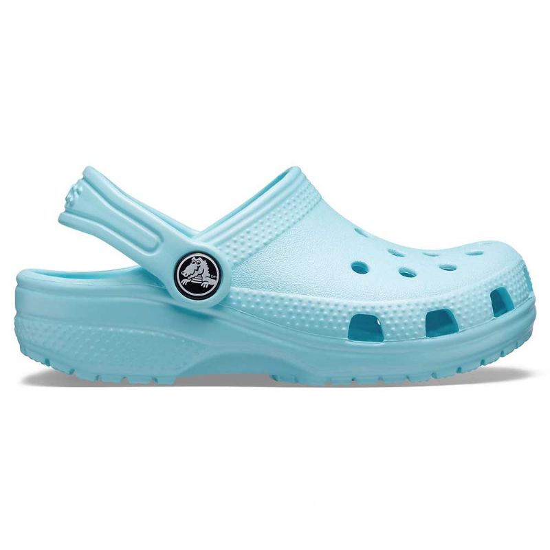 Crocs Kids Cayman Clog Ice Blue UK 1 EUR 32-33 US J1 (10006-4O9)